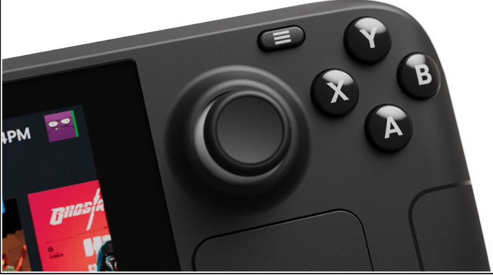 Портативная игровая консоль Valve Steam Deck 512 ГБ, черный